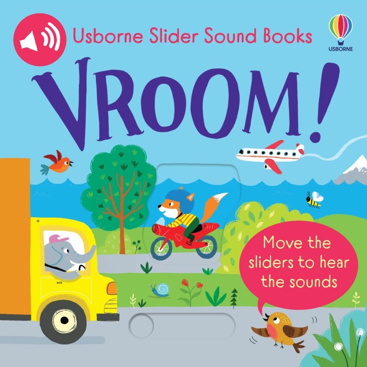 Usborne Slider Sound Book Vroom