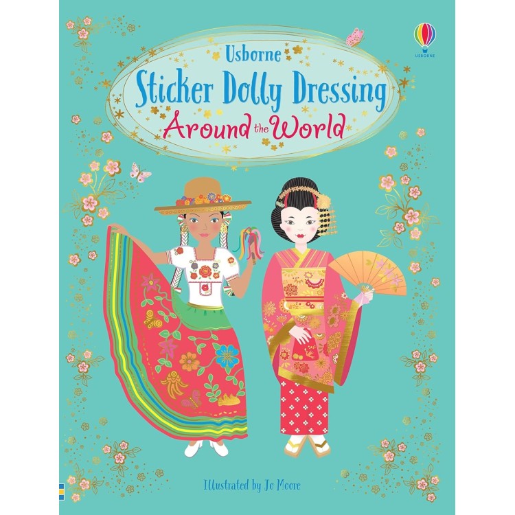 Usborne Sticker Dolly Dressing Around the World
