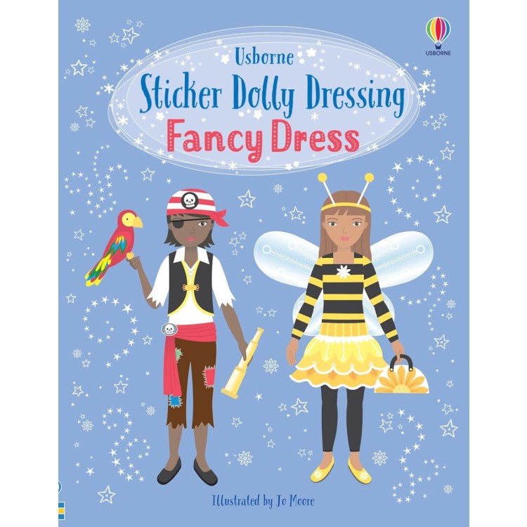 Usborne Sticker Dolly Dressing Book Fancy Dress