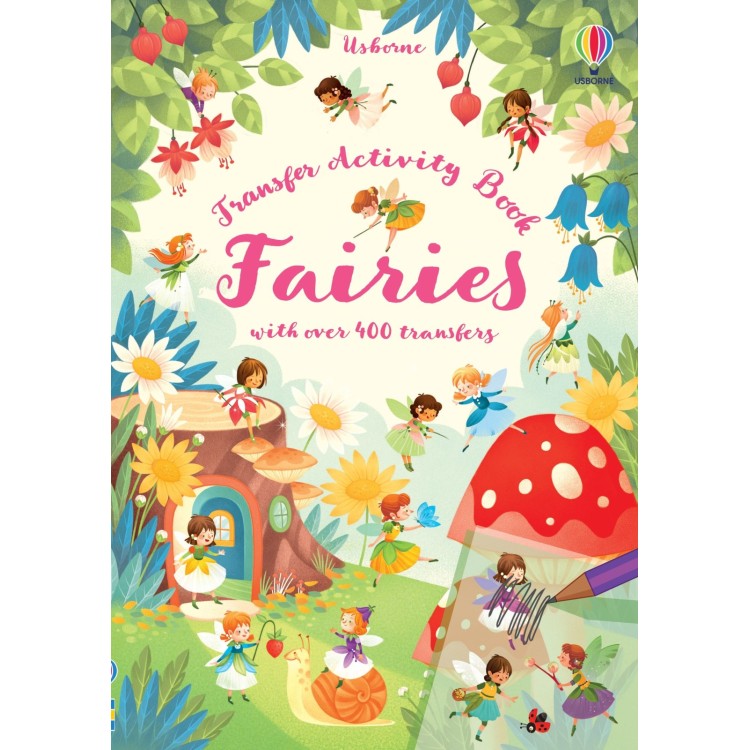 Usborne Transfer Activity Book Fairies