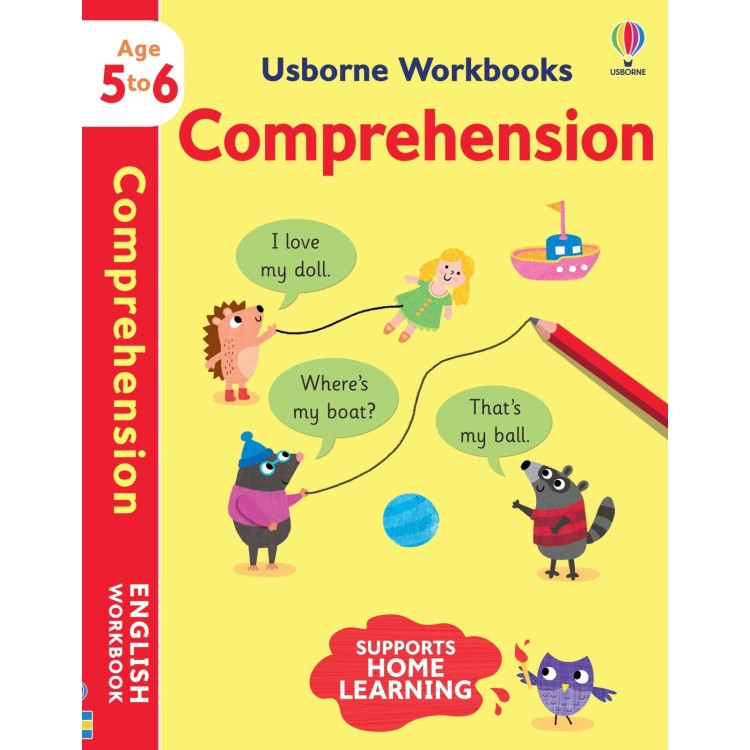 Usborne Workbooks Comprehension Age 5-6