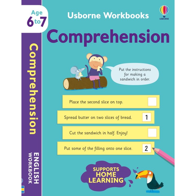 Usborne Workbooks Comprehension Age 6 to 7