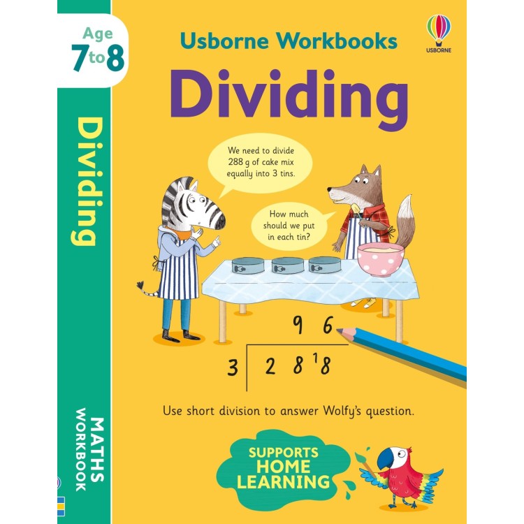 Usborne Workbooks Dividing Age 7 to 8