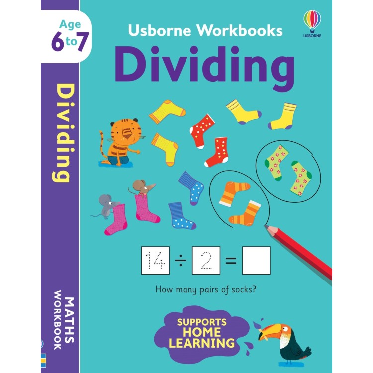 Usborne Workbooks Dividing Age 6 to 7