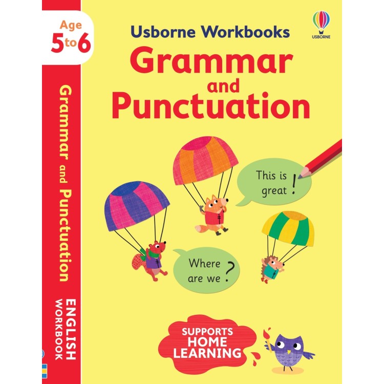 Usborne Workbooks Grammer and Punctuation Age 5-6