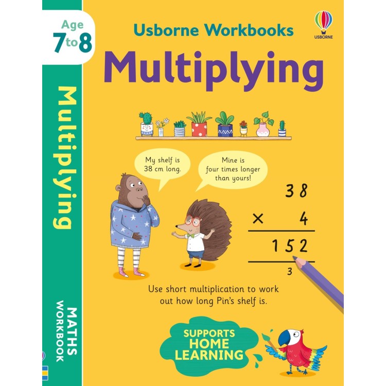 Usborne Workbooks Multiplying Age 7 to 8