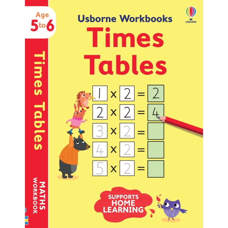 Usborne Workbooks Times Tables Age 5-6