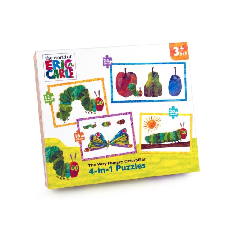 Very Hungry Caterpillar 4-in-1 Puzzles