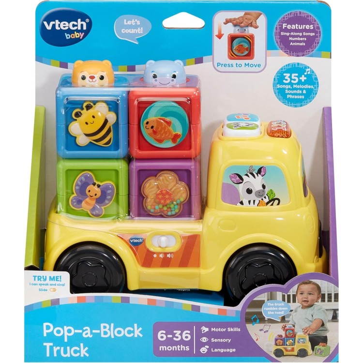 Vtech Baby Pop-a-Block Truck