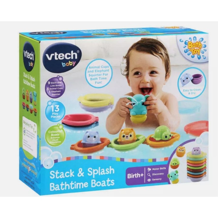 Vtech Stack & Splash Bathtime Boats