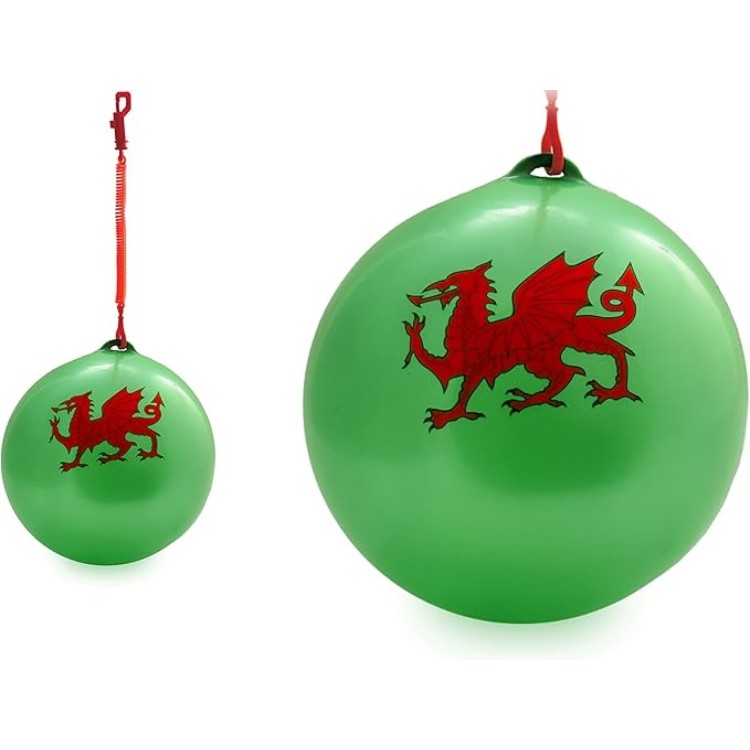 Wales Ball on Keychain