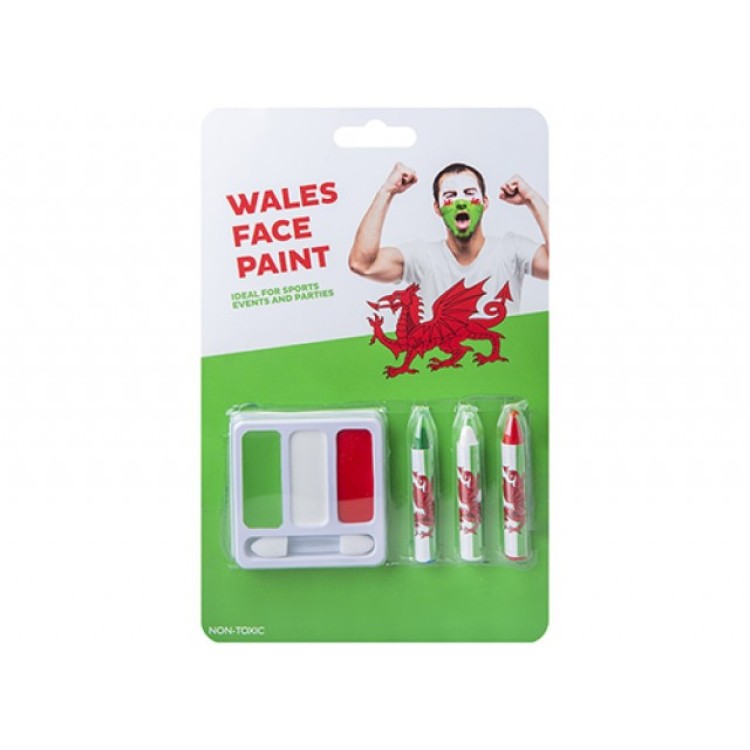 Wales Face Paint