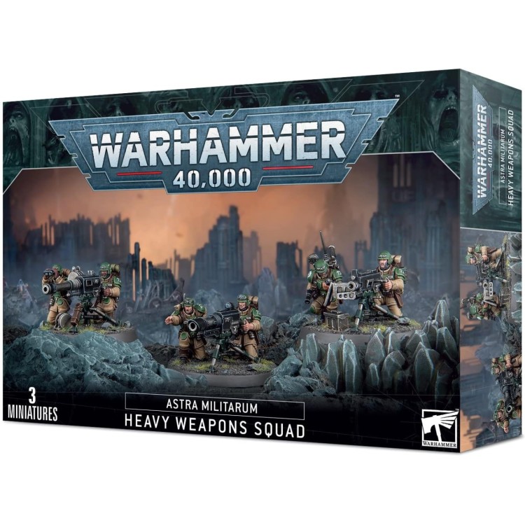 Warhammer 40000 Astra Militarum Heavy Weapons Squad