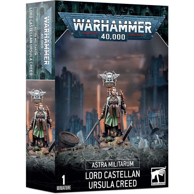 Warhammer 40000 Astra Militarum Lord Castellan Ursula Creed