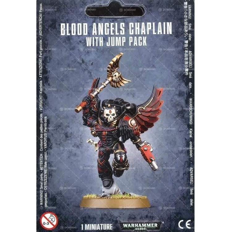 Warhammer 40000 Blood Angels Chaplain with Jump Pack
