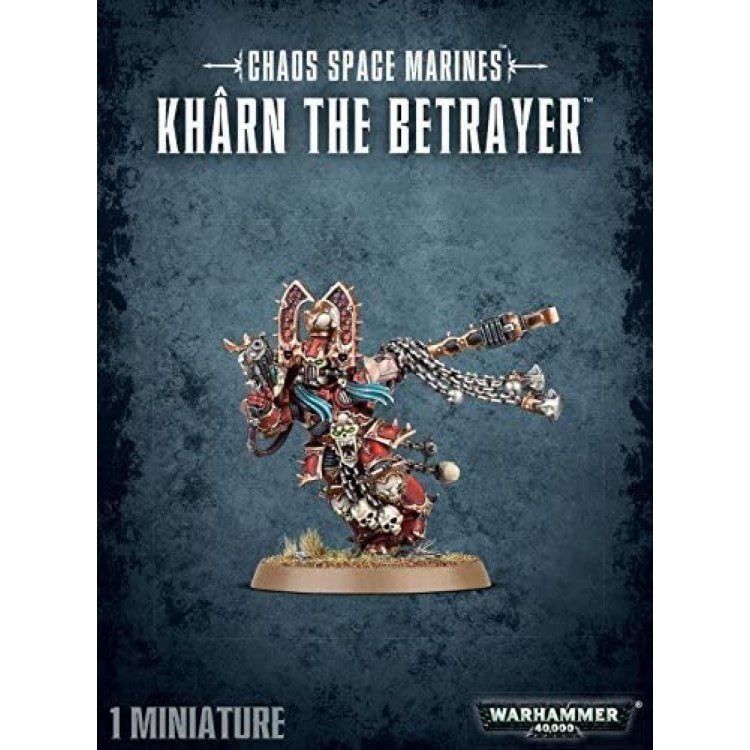 Warhammer 40000 Chaos Space Marines Kharn The Betrayer