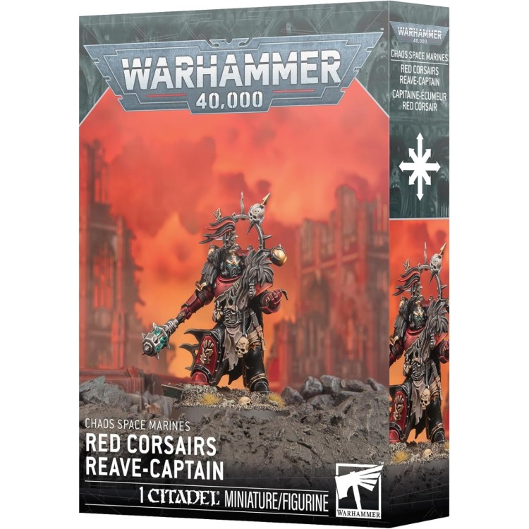 Warhammer 40000 Chaos Space Marines Red Corsairs Reave-Captain