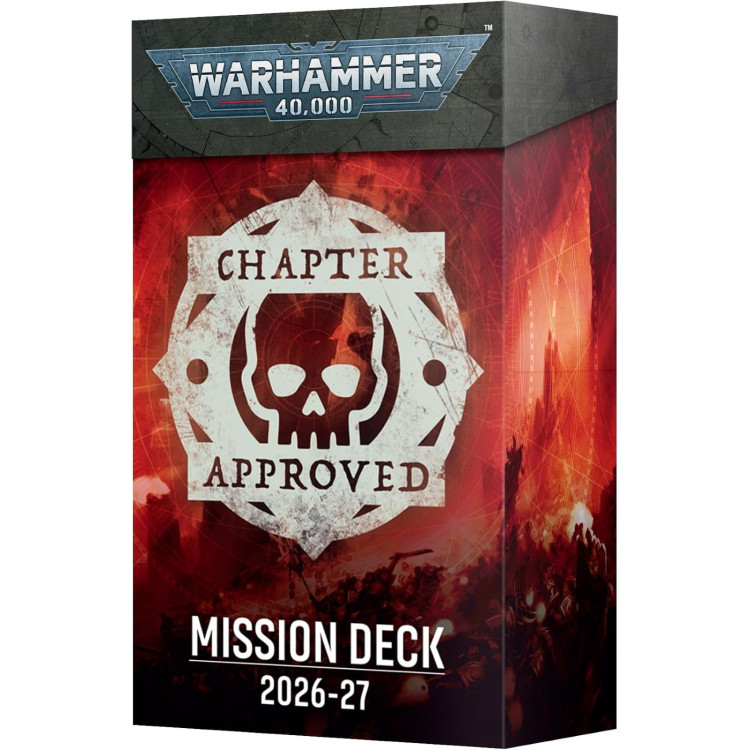Warhammer 40000 Chapter Approved Mission Deck 2026-27
