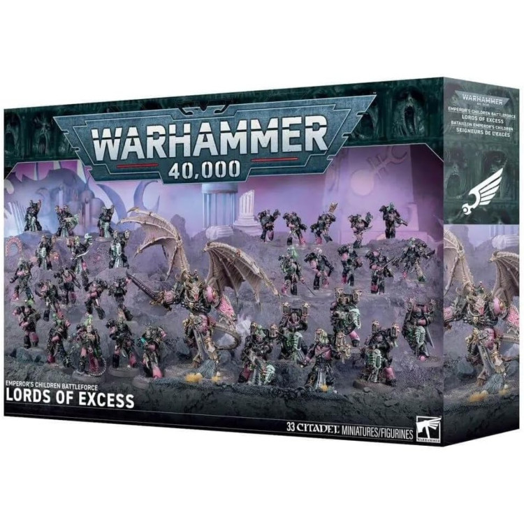 Warhammer 40000 Emperors Children Battleforce: Lords of Excess
