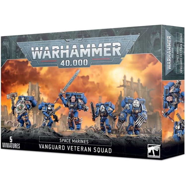 Warhammer 40000 Space Marine Vanguard Veteran Squad