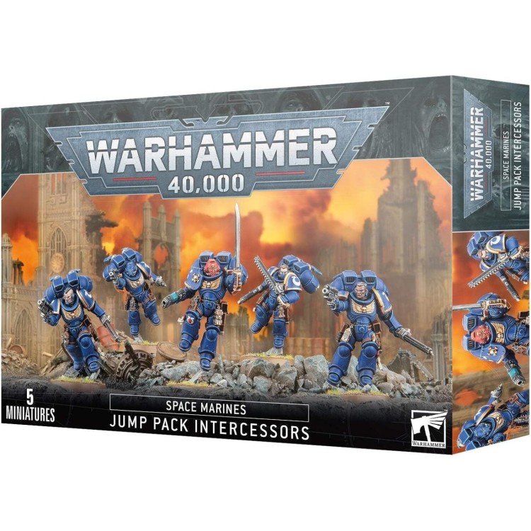 Warhammer 40000 Space Marines Jump Pack Intercessors
