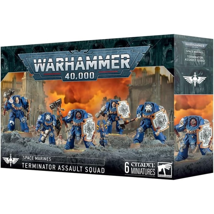 Warhammer 40000 Space Marines Terminator Assault Squad