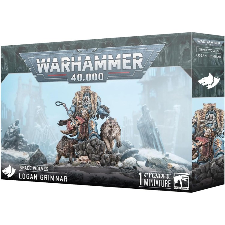 Warhammer 40000 Space Wolves Logan Grimnar