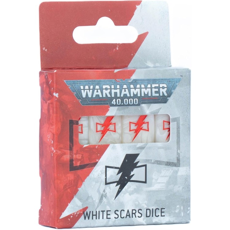 Warhammer 40000 White Scars Dice