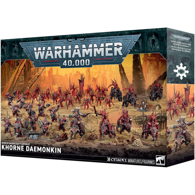 Warhammer 40000 World Eaters Battleforce: Khorne Daemonkin