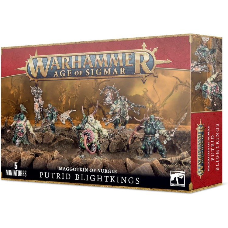 Warhammer Age of Sigmar Maggotkin of Nurgle Putrid Blightkings