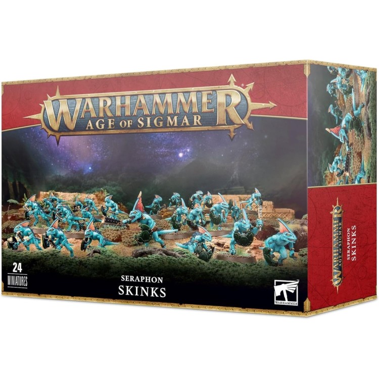 Warhammer Age of Sigmar Seraphon Skinks