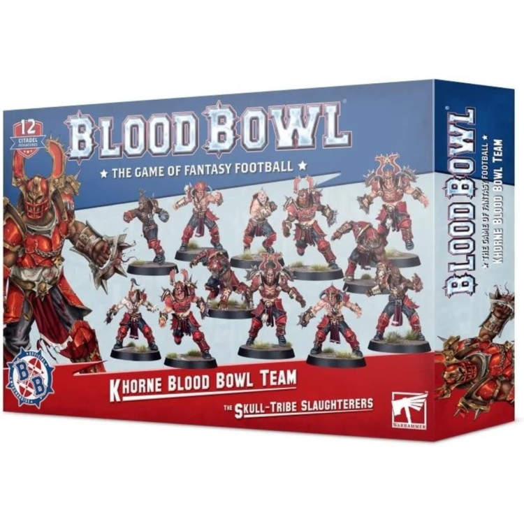 Warhammer Blood Bowl Khorne Blood Bowl Team - The Skull-Tribe Slaughterers