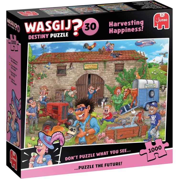 Wasgij Destiny 30 Harvesting Happiness 1000pc Puzzle