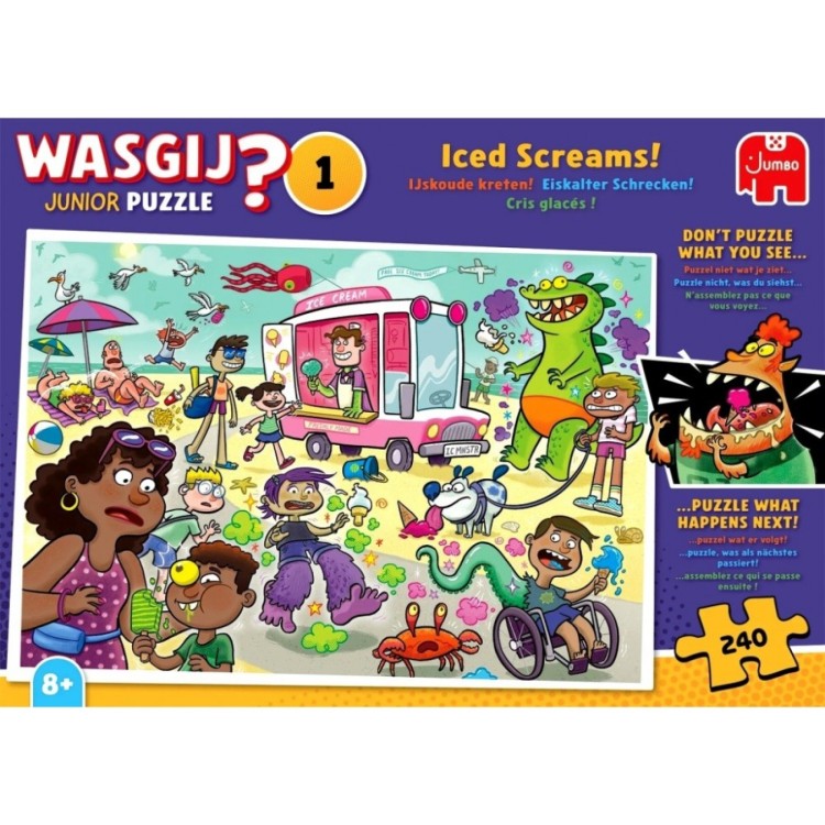Wasgij Junior 1 Iced Screams 240pc Puzzle