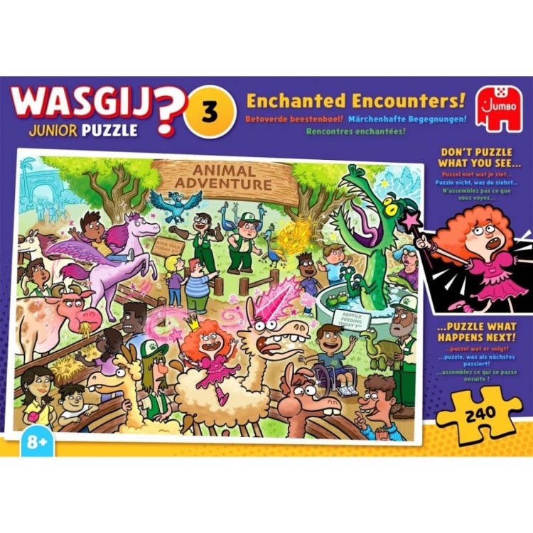 Wasgij Junior 3 Enchanted Encounters 240pc Puzzle