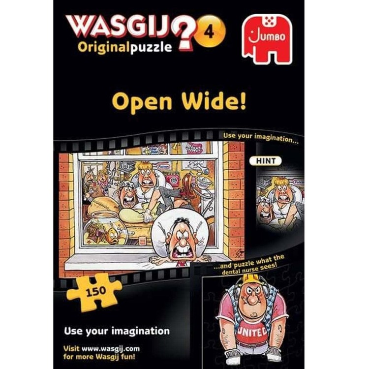 Wasgij Mini Original 4 Open Wide 150pc Puzzle