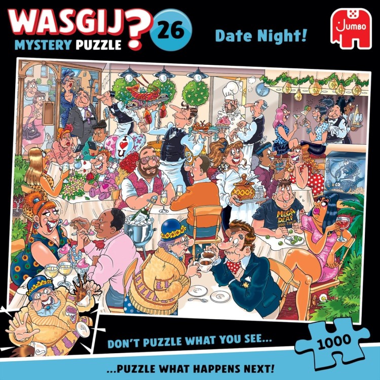 Wasgij Mystery 26 Date Night 1000pc Puzzle