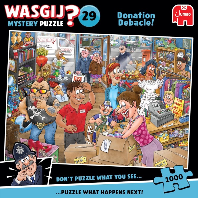 Wasgij Mystery 29 Donation Debacle 1000pc Puzzle