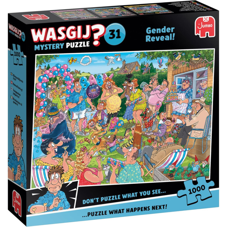 Wasgij Mystery 31 Gender Reveal 1000pc Puzzle