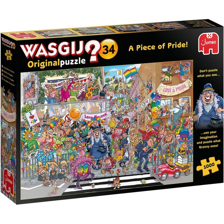 Wasgij Original 34 A Piece of Pride 1000pc Puzzle