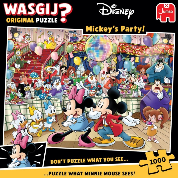 Wasgij Original Disney Mickey's Party 1000pc Puzzle
