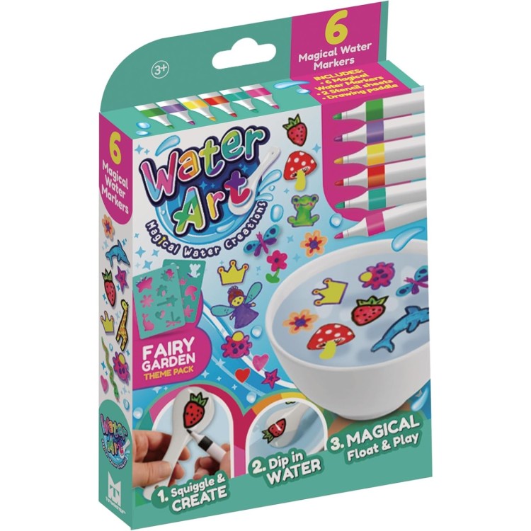 Water Art 6 Pen Pack Fairy Garden