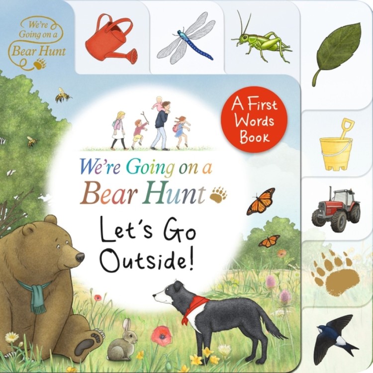 We're Going On A Bear Hunt Let's Go Outside Tabbed Board Book