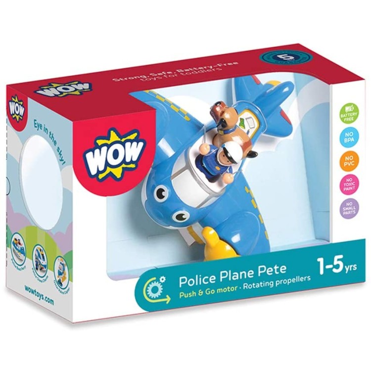 WOW Toys Police Plane Pete
