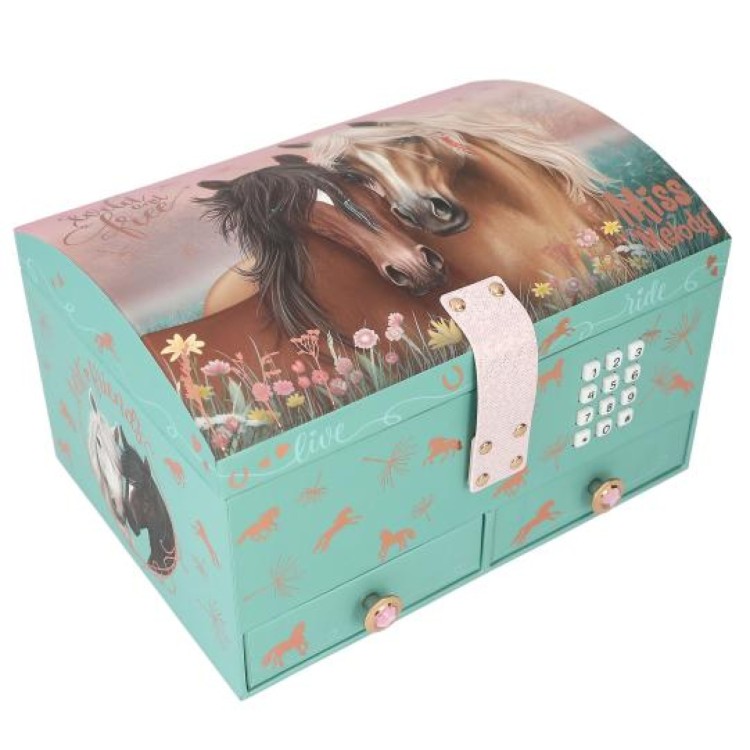 Miss Melody Big Jewellery Box with Code