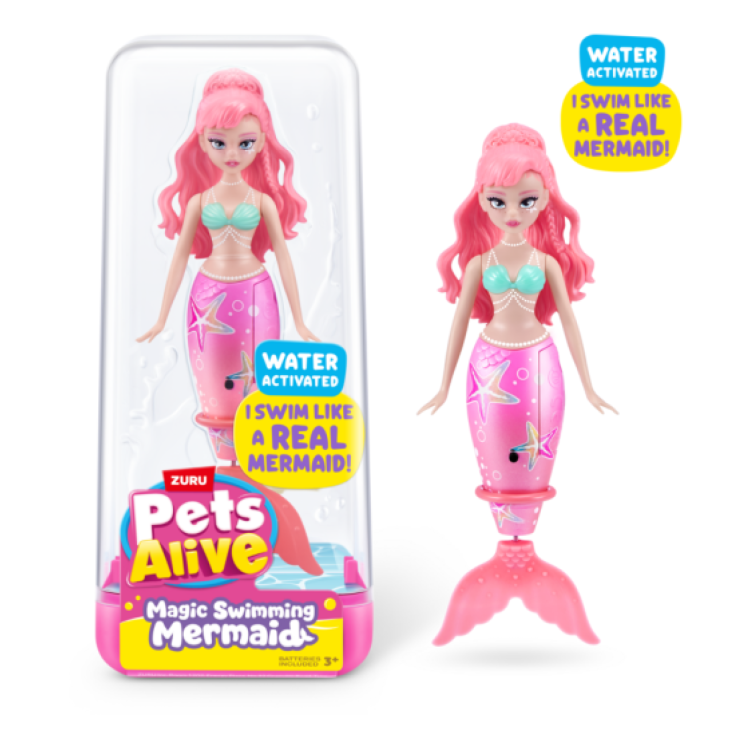 Zuru Pets Alive Magic Swimming Mermaid